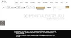 Desktop Screenshot of hoteljoli.sm